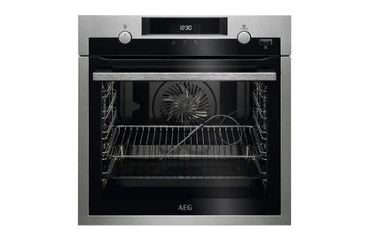 AEG 6000 Series Built-in Electric Single Oven | BPE556060M | Stainless Steel