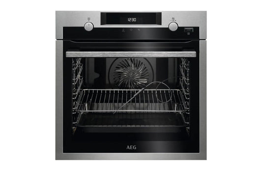 AEG 6000 Series Built-in Electric Single Oven | BPE556060M | Stainless Steel
