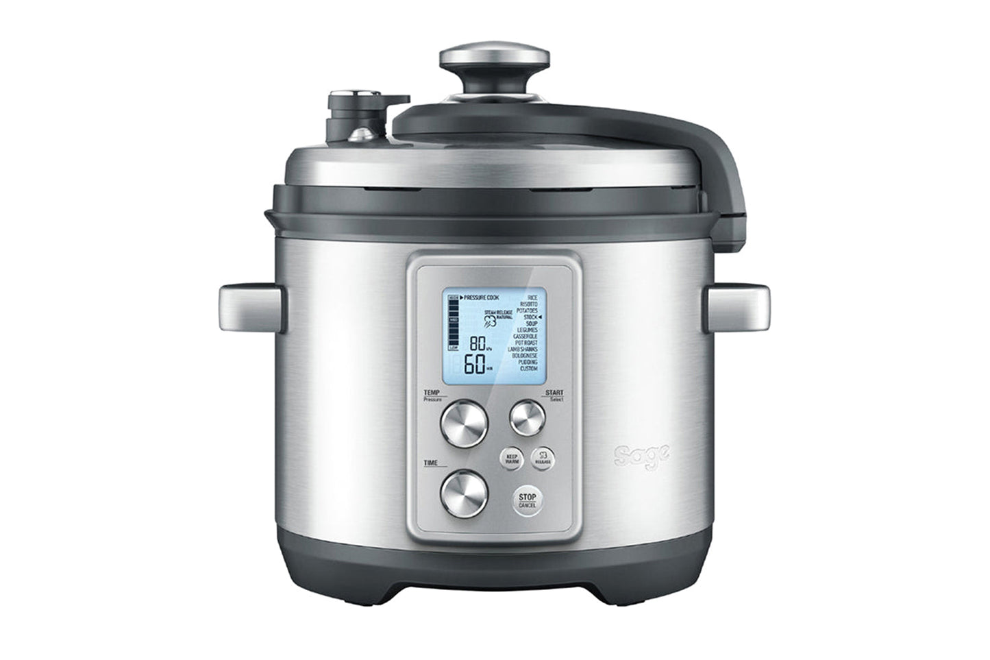 Sage The Fast Slow Pro Pressure Cooker | BPR700BSS | Brushed Stainless Steel