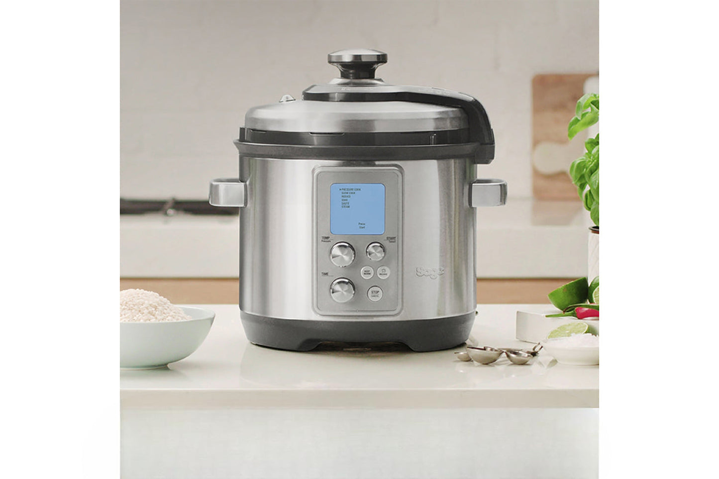 Sage The Fast Slow Pro Pressure Cooker | BPR700BSS | Brushed Stainless Steel