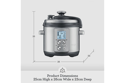 Sage The Fast Slow Pro Pressure Cooker | BPR700BSS | Brushed Stainless Steel