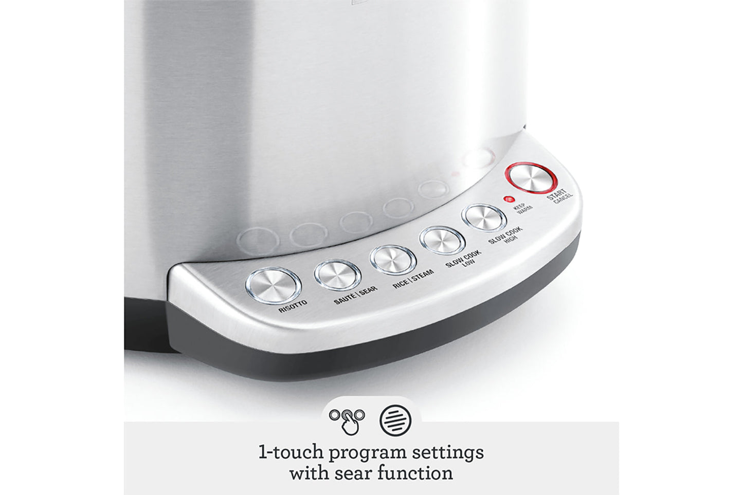 Sage Risotto Plus Multi Cooker | BRC600UK | Brushed Stainless Steel