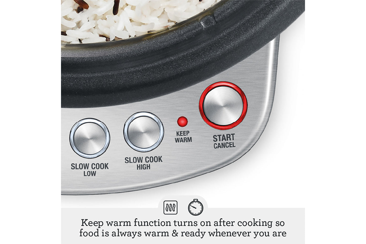 Sage Risotto Plus Multi Cooker | BRC600UK | Brushed Stainless Steel
