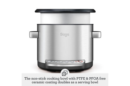 Sage Risotto Plus Multi Cooker | BRC600UK | Brushed Stainless Steel