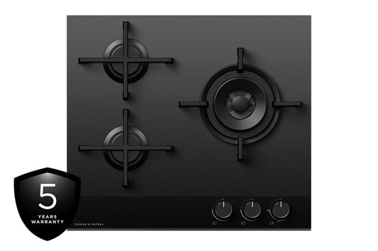 Fisher & Paykel Series 9 60cm Gas Hob | CG603DNGGB4 | Black