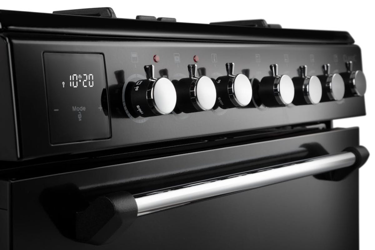 Rangemaster Classic 60cm Dual Fuel Cooker | CLA60DFFBL/C | Black