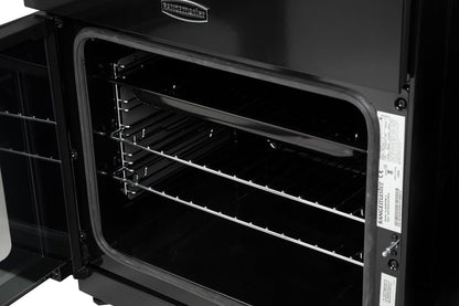 Rangemaster Classic 60cm Dual Fuel Cooker | CLA60DFFBL/C | Black