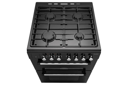 Rangemaster Classic 60cm Dual Fuel Cooker | CLA60DFFBL/C | Black