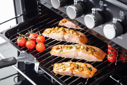 Rangemaster Classic 60cm Dual Fuel Cooker | CLA60DFFBL/C | Black