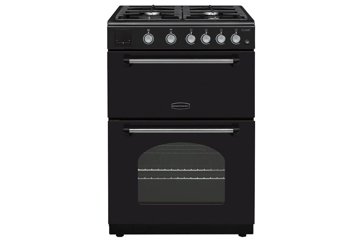 Rangemaster Classic 60cm Gas Cooker | CLA60NGFBL/C | Black