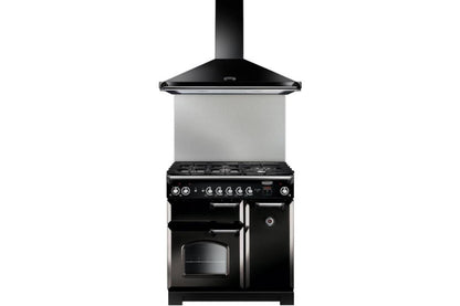 Rangemaster 100cm Classic Chimney Hood | CLAHDC100BC/ | Black