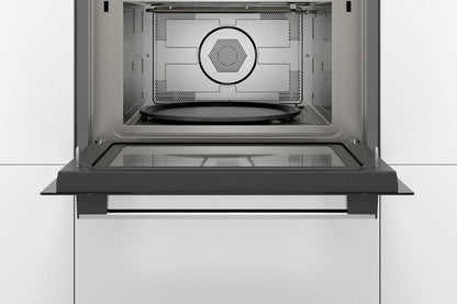 Bosch Series 4 44L 900W Built-in Combination Microwave Oven | CMA583MS0B | Stainless Steel