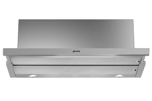 Smeg 90cm Telescopic Cooker Hood | KSET900XE | Stainless Steel
