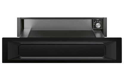 Smeg Victoria 15cm Built-in Warming Drawer | CPR915N | Black