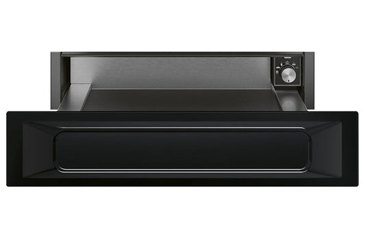 Smeg Victoria 15cm Built-in Warming Drawer | CPR915N | Black