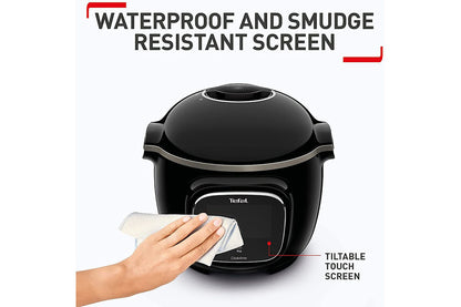 Tefal Cook4me Touch 6L Digital Multi Pressure Cooker | CY912840 | Black