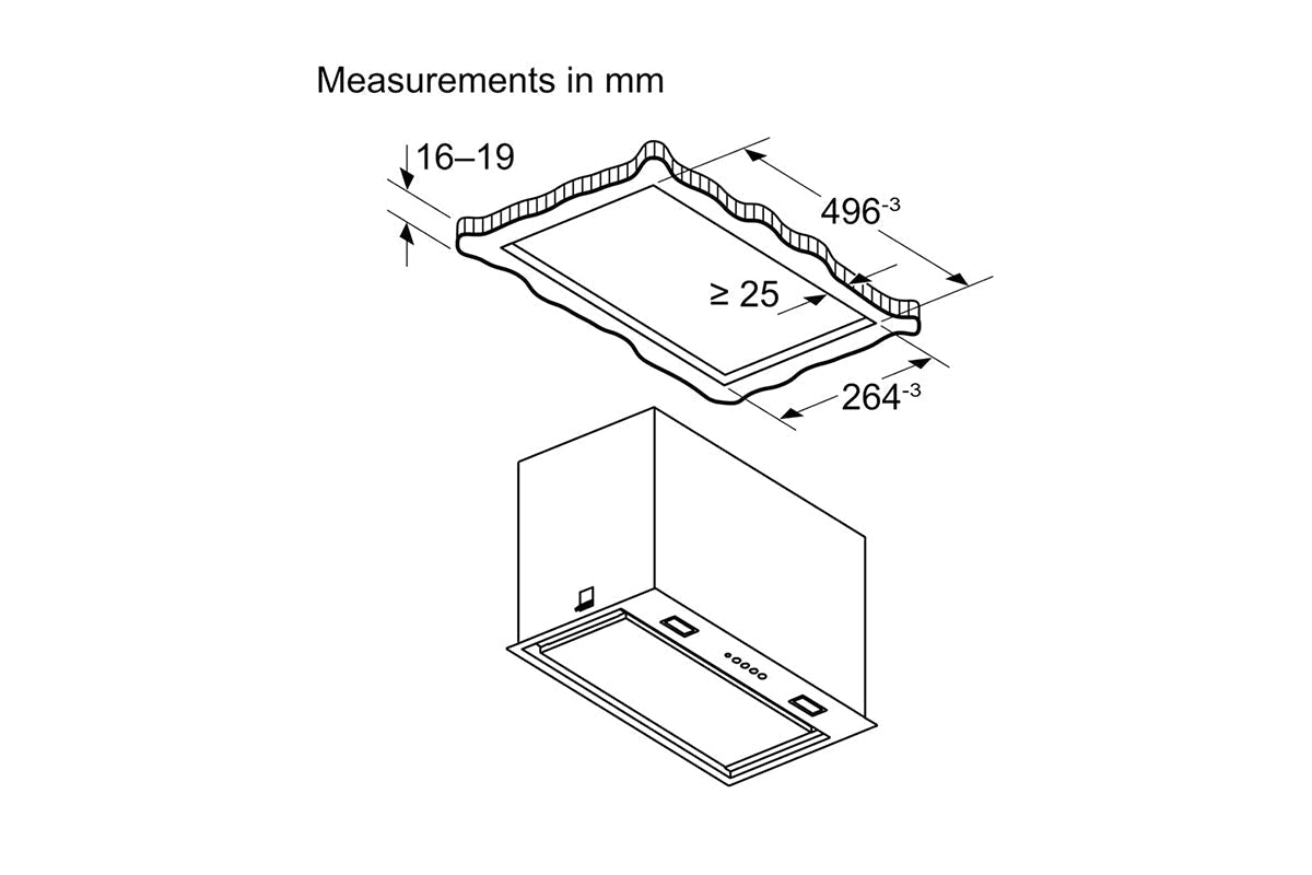 Neff N70 52cm Canopy Cooker Hood | D54NAC1S0B