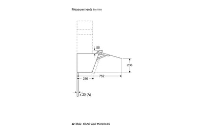 Neff N50 Wall Mounted Cooker Hood | D65IFN1S0B