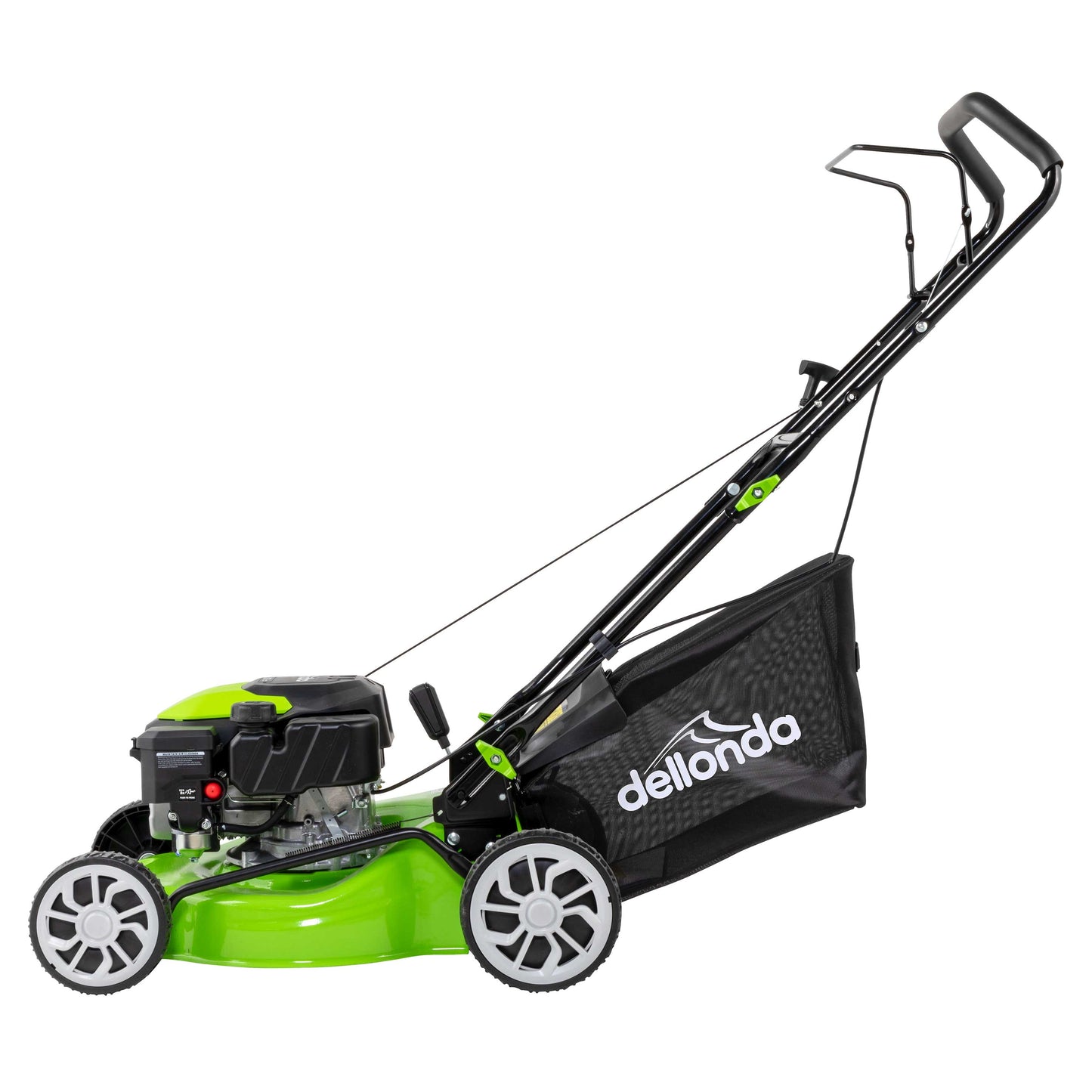 127cc 16"/41cm Hand-Propelled Petrol Lawnmower, 4-Stroke - DG100