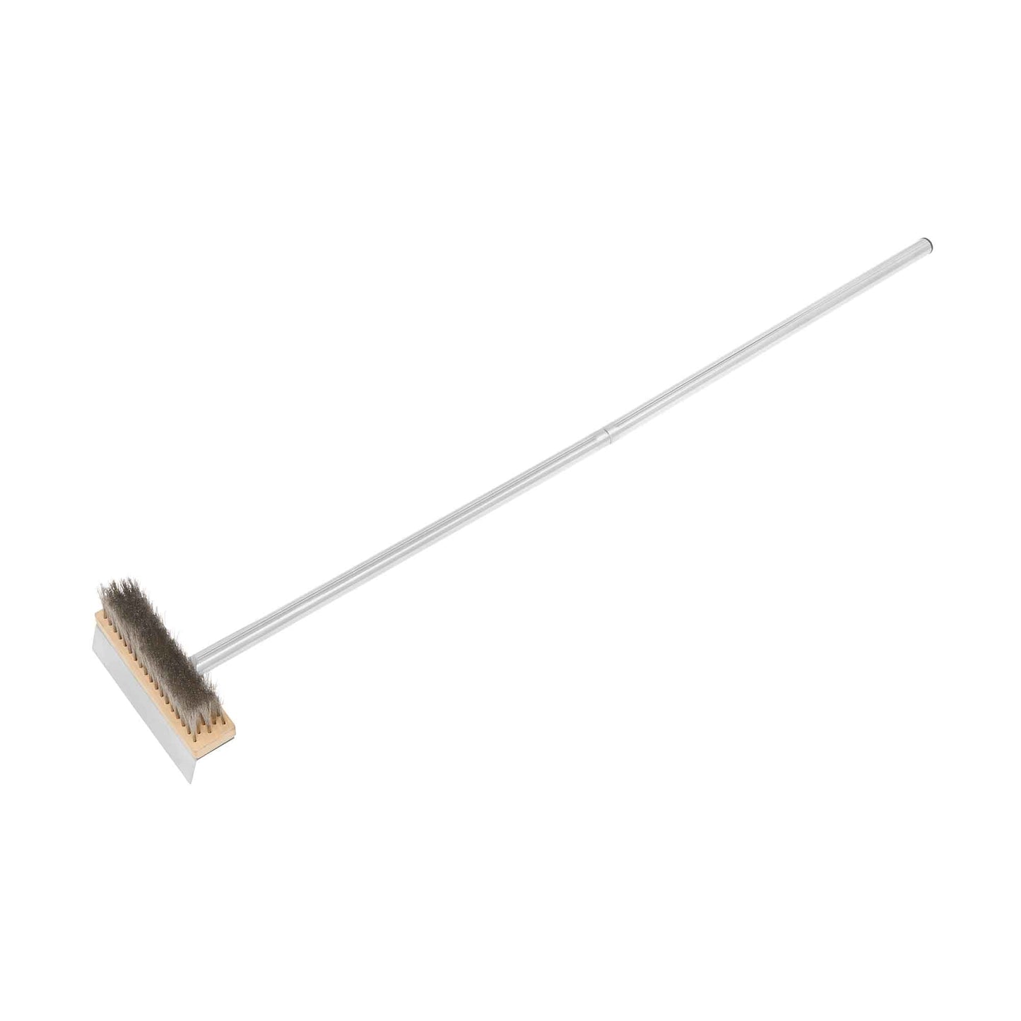 Freestanding Outdoor Wood-Fired Pizza Oven & Smoker with Side Shelves & Stand - DG103