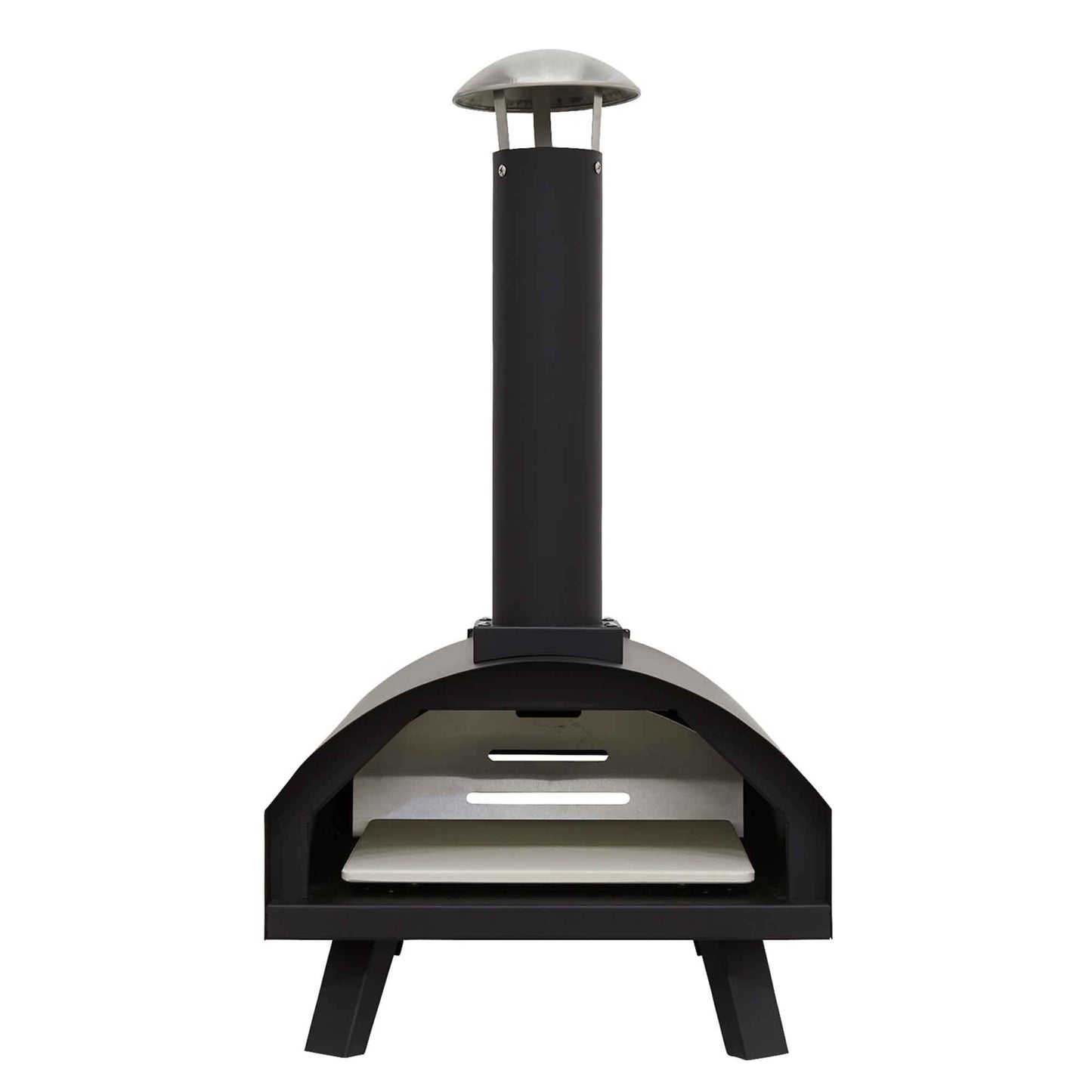 Portable Wood-Fired Pizza Oven with Cover/Carry Bag and Trolley - DG258