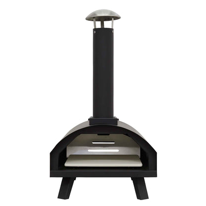 Portable Wood-Fired Pizza Oven with Cover/Carry Bag and Trolley - DG258
