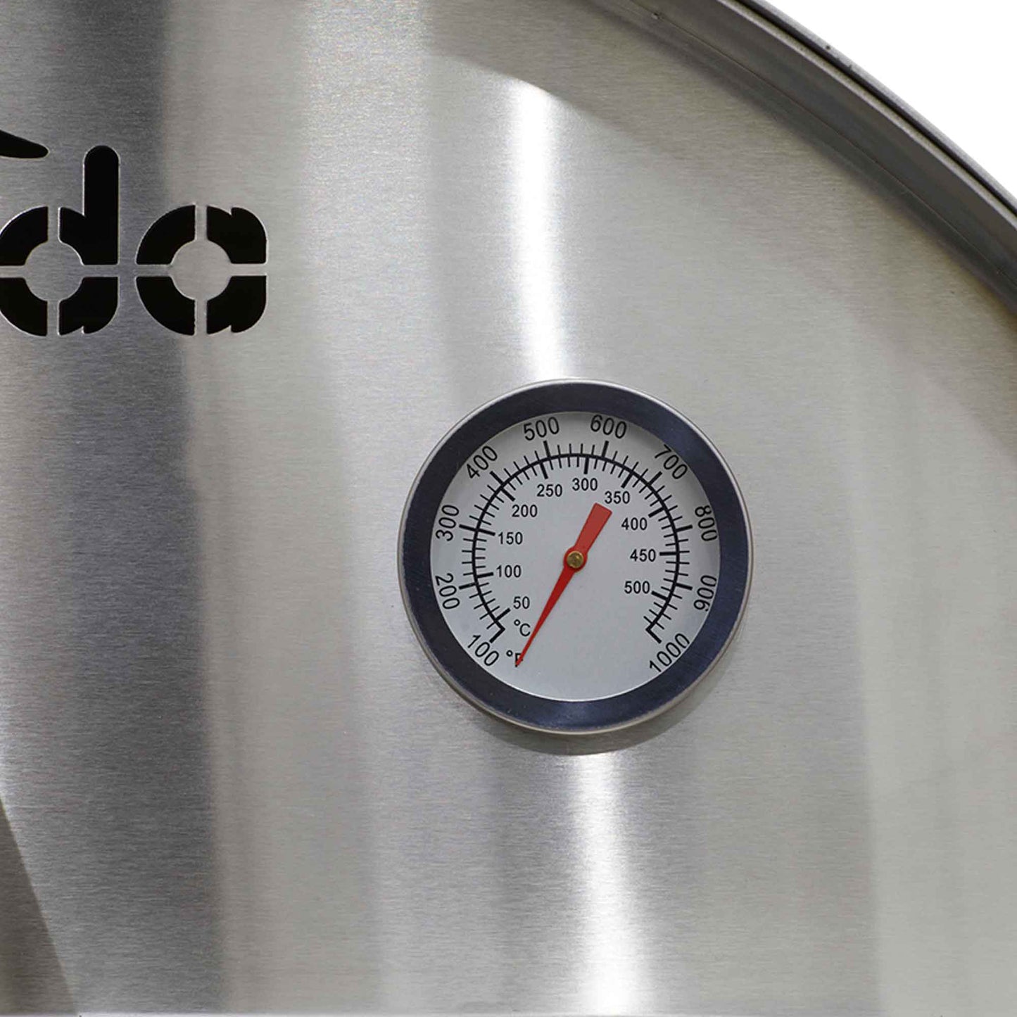 Wood-Fired 14" Pizza Oven and Smoking Oven - Portable, Black/Stainless Steel - DG10