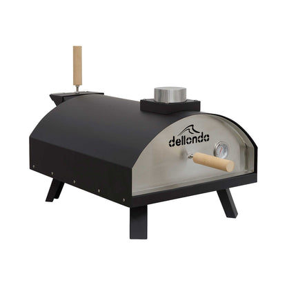 Wood-Fired 14" Pizza Oven and Smoking Oven with Pizza Peel & Cover - DG218
