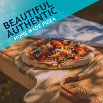 Wood-Fired 14" Pizza Oven and Smoking Oven with Pizza Peel & Cover - DG218