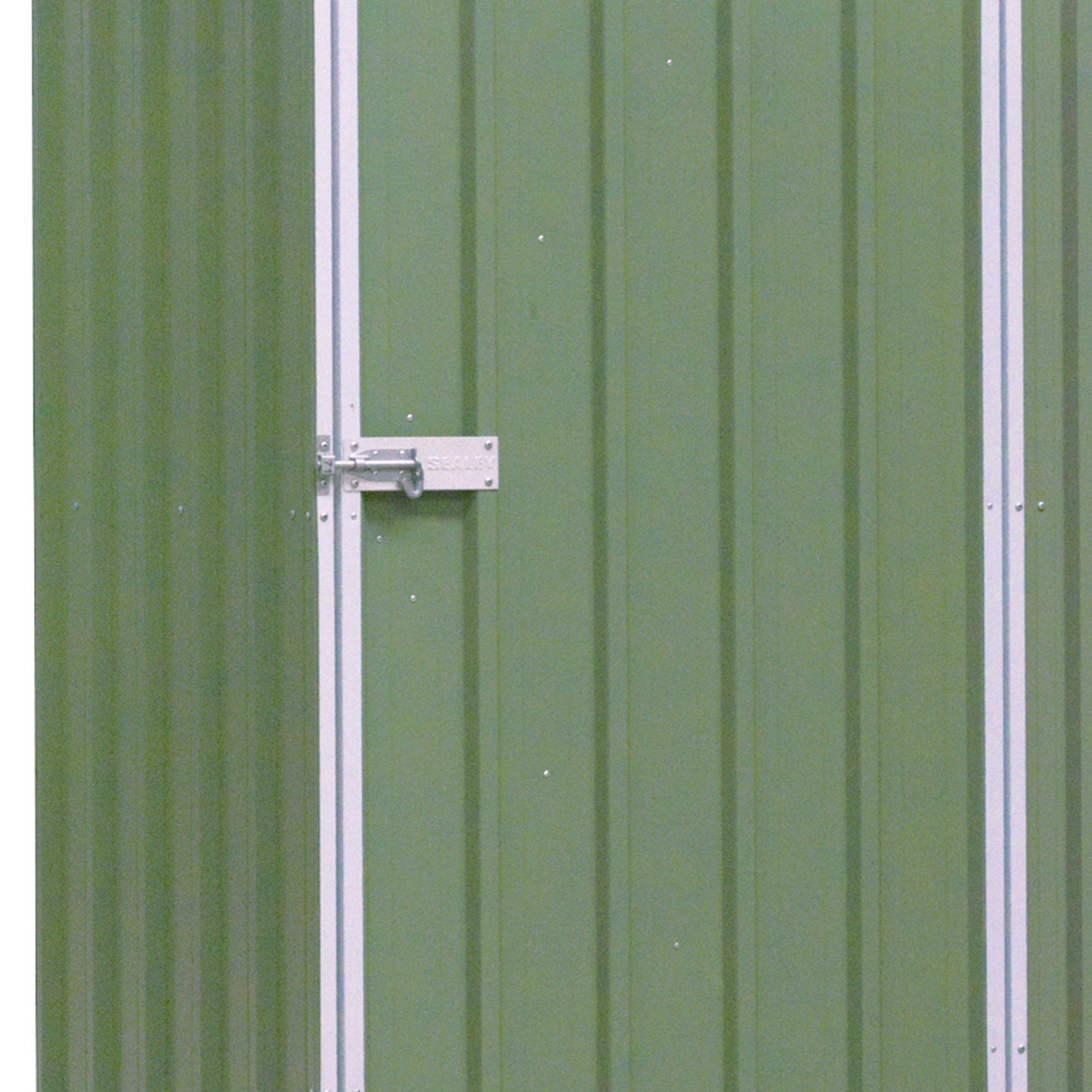 Galvanised Steel Metal Garden/Outdoor/Storage Shed, 5FT x 2.5FT, Pent Style Roof - Green - DG113