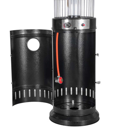 Freestanding Gas Patio Heater 13kW, Black - DG124