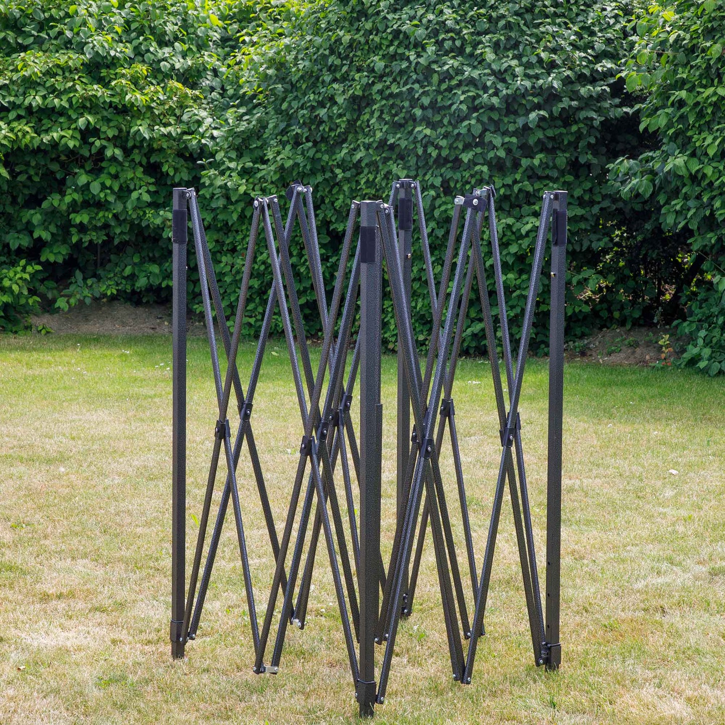 Premium 2x2m Pop-Up Gazebo, Water Resistant, Carry Bag, Stakes & Weight Bags - Beige - DG126