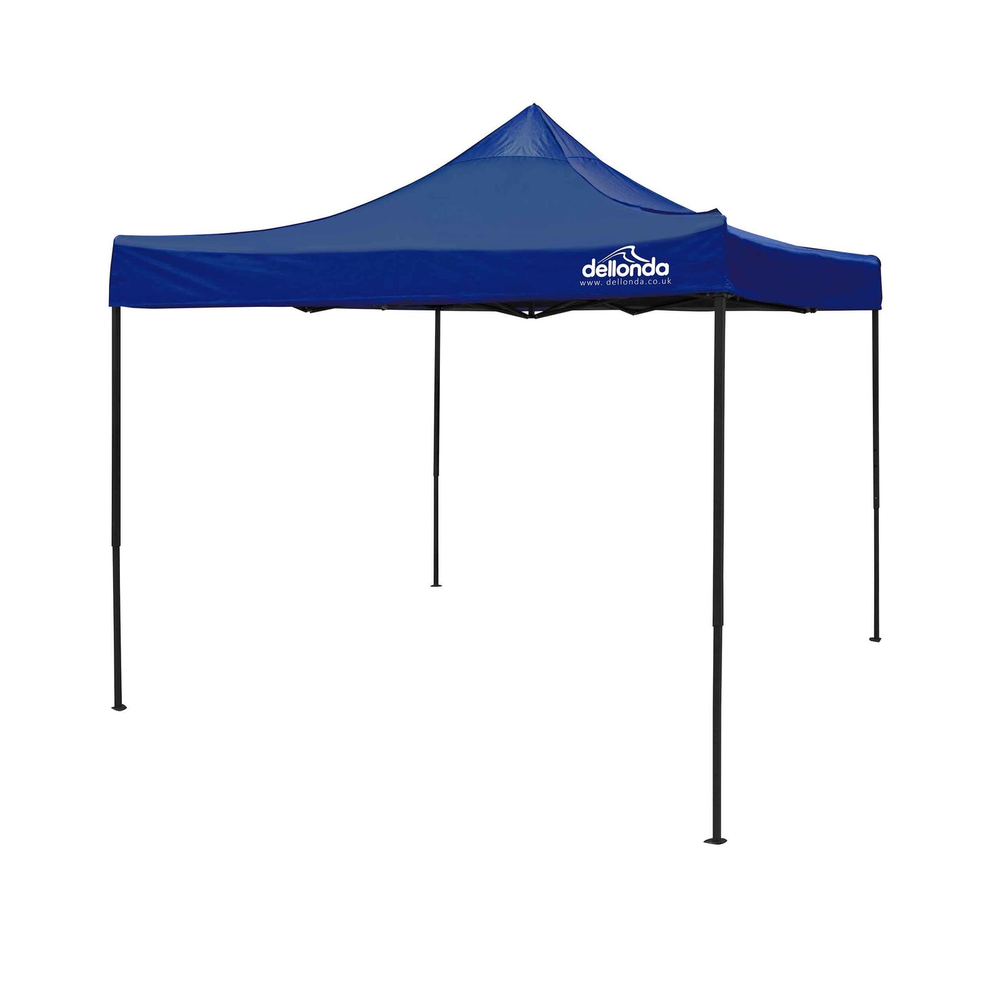 Premium 3x3m Pop-Up Gazebo, Water Resistant, Carry Bag, Stakes & Weight Bags - Blue - DG131