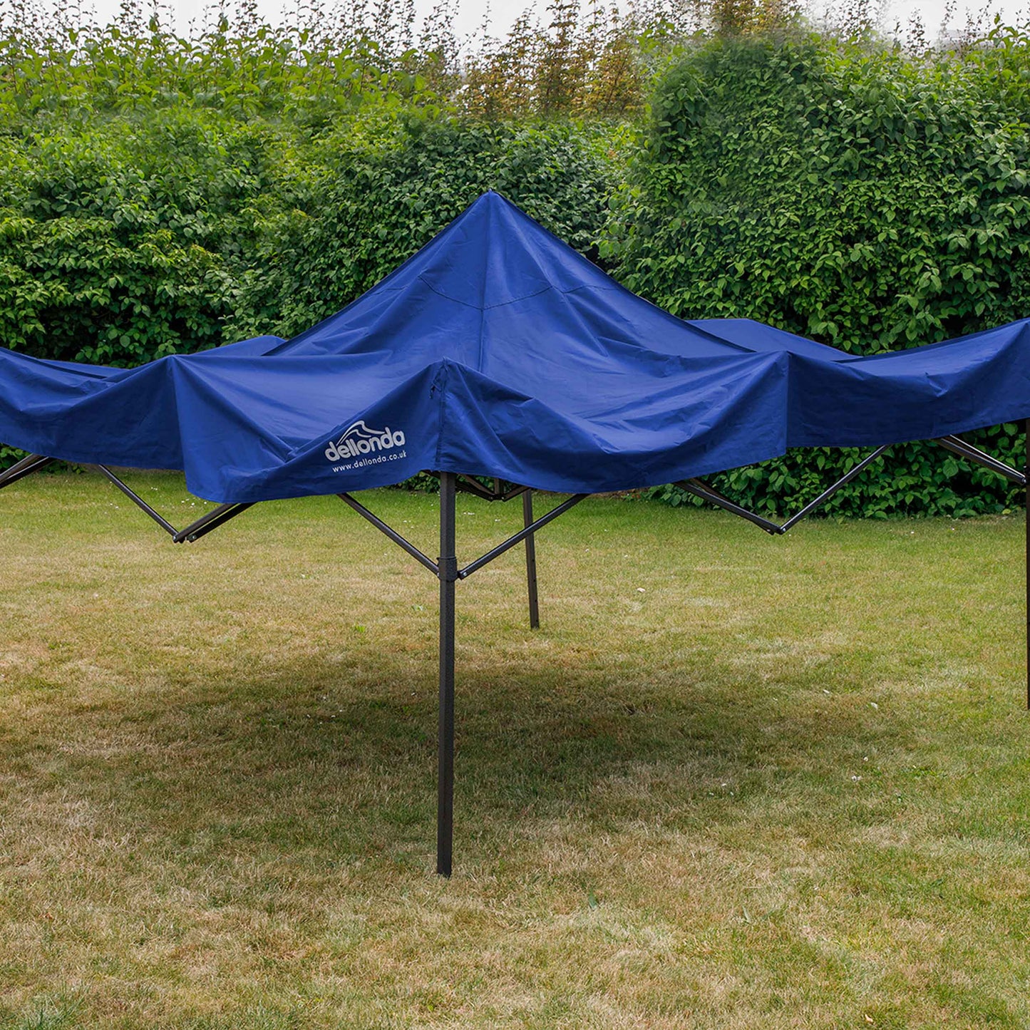 Premium 3x3m Pop-Up Gazebo, Water Resistant, Carry Bag, Stakes & Weight Bags - Blue - DG131