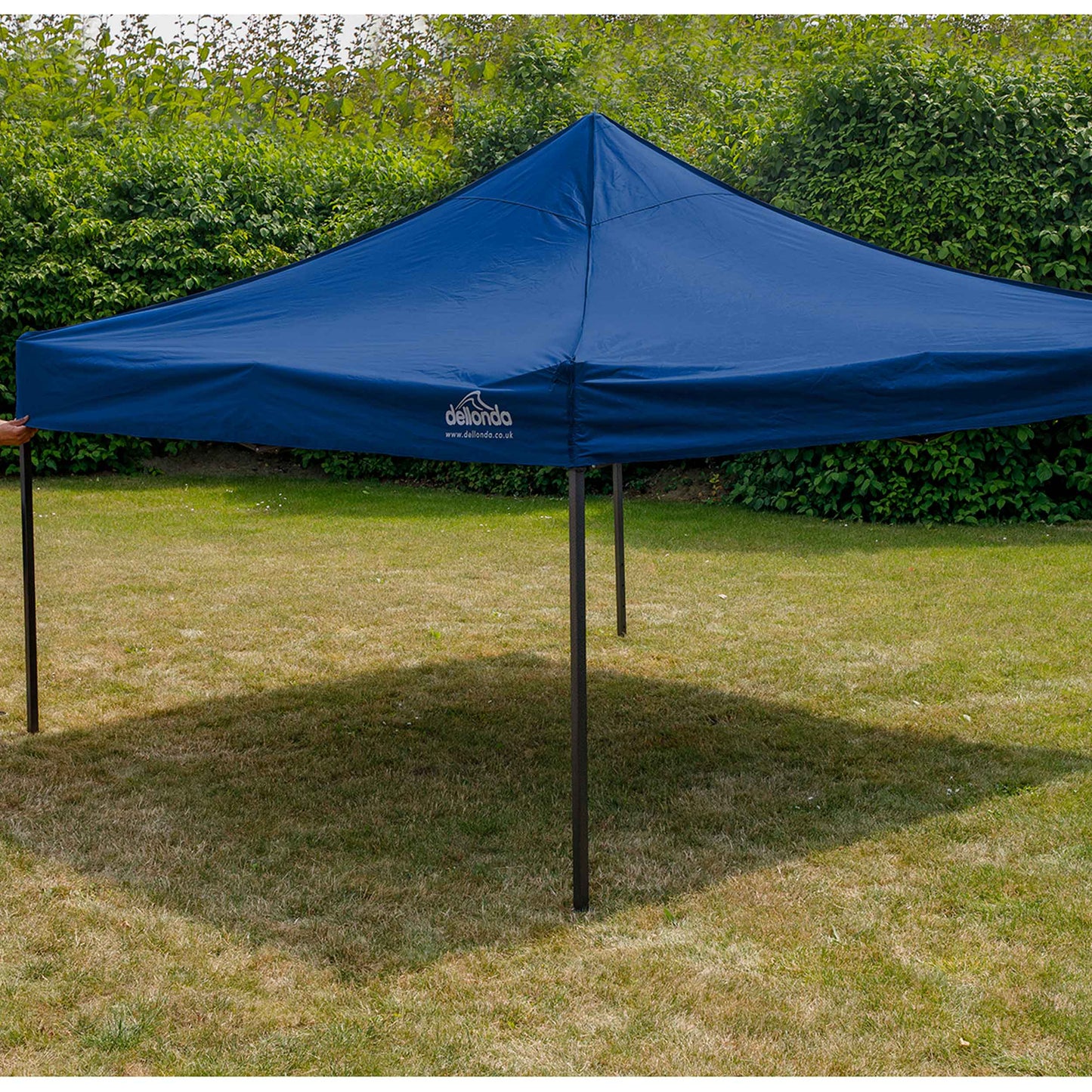 Premium 3x3m Pop-Up Gazebo, Water Resistant, Carry Bag, Stakes & Weight Bags - Blue - DG131