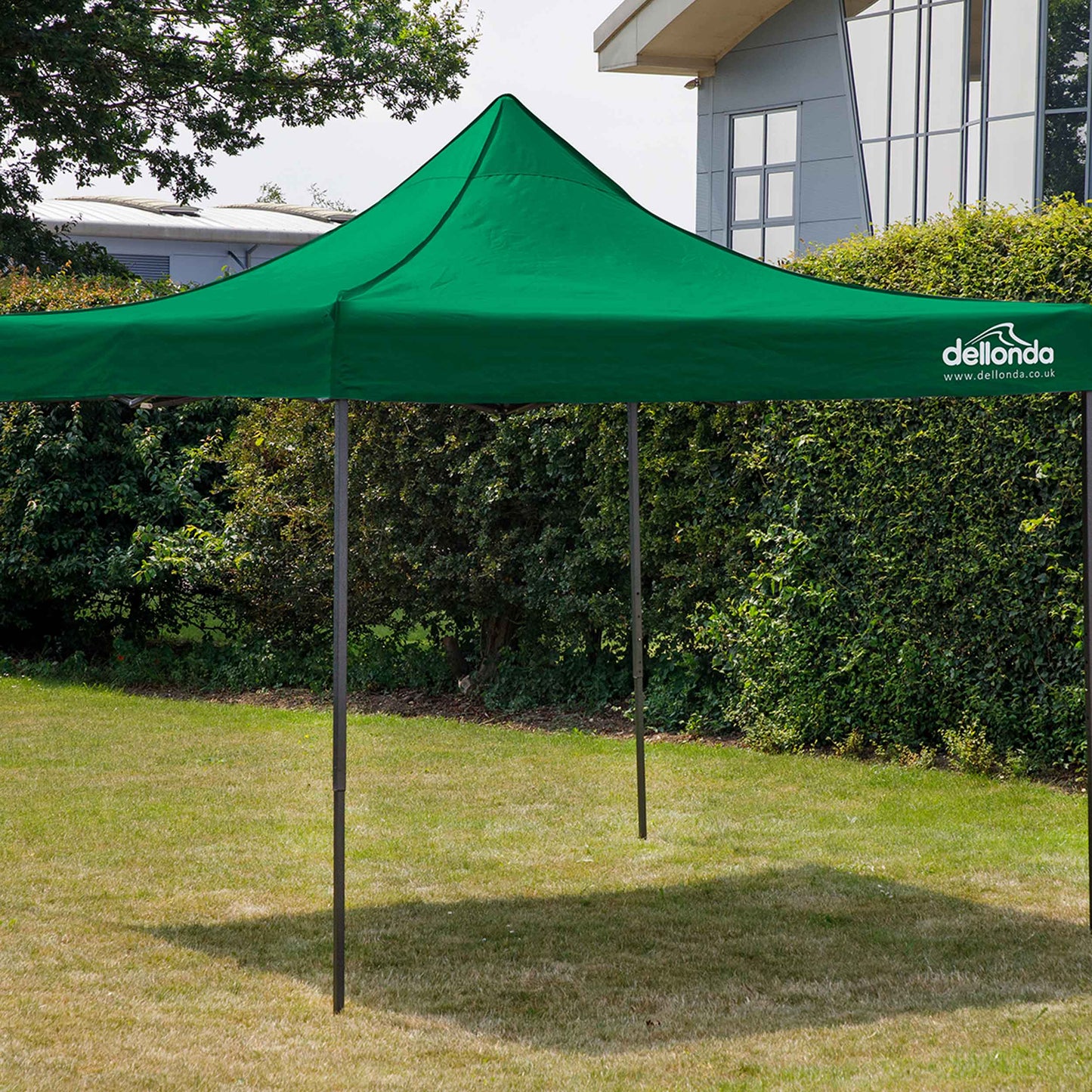 Premium 3x3m Pop-Up Gazebo, Water Resistant, Carry Bag, Stakes & Weight Bags - Dark Green - DG132