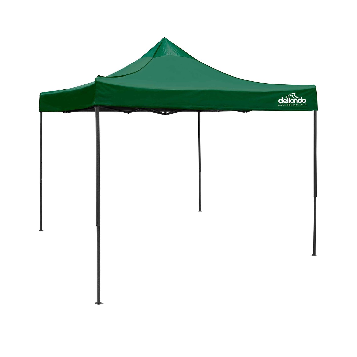 Premium 3x3m Pop-Up Gazebo, Water Resistant, Carry Bag, Stakes & Weight Bags - Dark Green - DG132