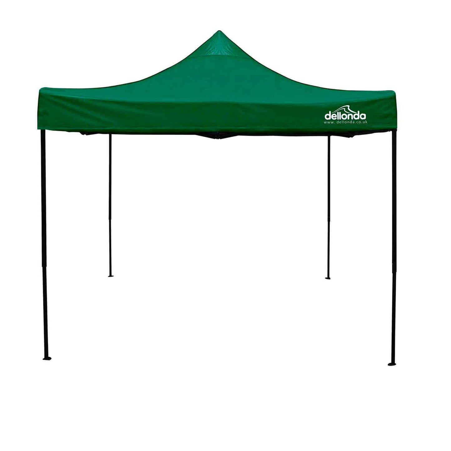 Premium 3x3m Pop-Up Gazebo, Water Resistant, Carry Bag, Stakes & Weight Bags - Dark Green - DG132