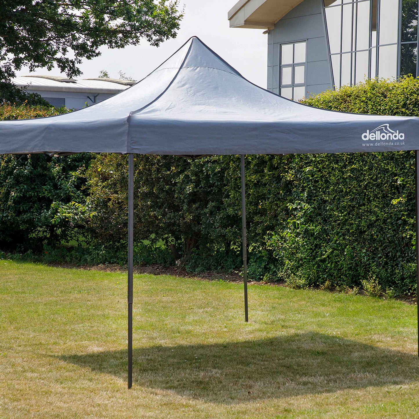 Premium 3x3m Pop-Up Gazebo, Water Resistant, Carry Bag, Stakes & Weight Bags - Grey - DG133
