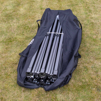 Premium 3x6m Pop-Up Gazebo, Water Resistant, Carry Bag, Stakes & Weight Bags - Grey - DG141