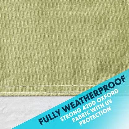 Premium Gazebo/Marquee Side Walls/Doors/Windows, Fits 3 x 4.5m Models - Beige - DG150