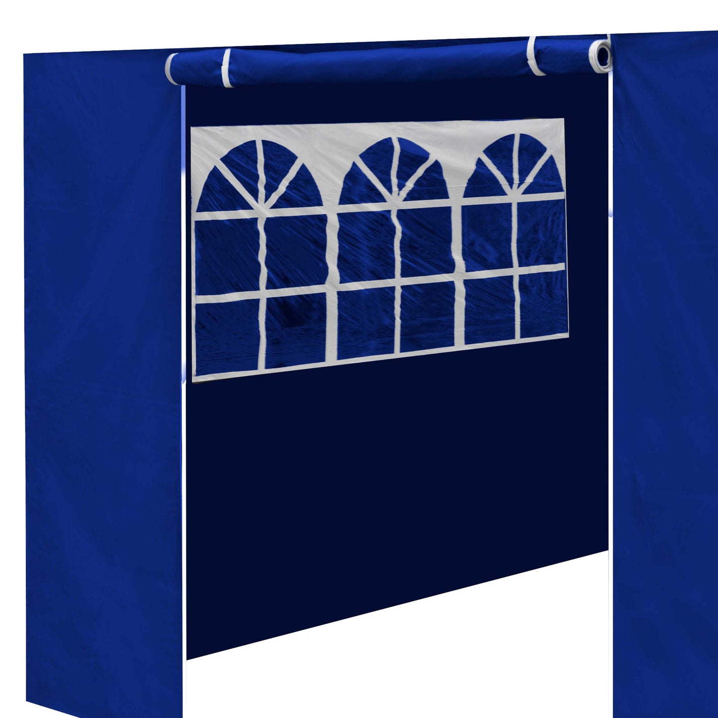 Premium Side Walls/Doors/Windows for Gazebo/Marquee , Fits 2 x 2m Models - Blue - DG143