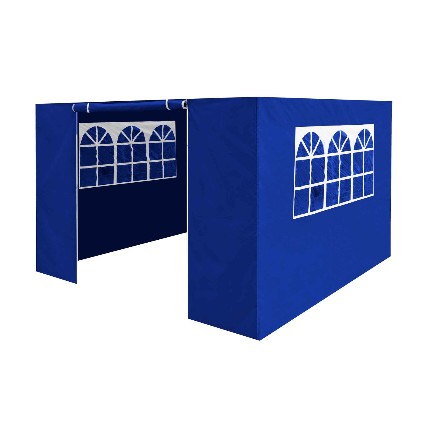 Premium Gazebo/Marquee Side Walls/Doors/Windows, Fits 3 x 3m Models - Blue - DG147