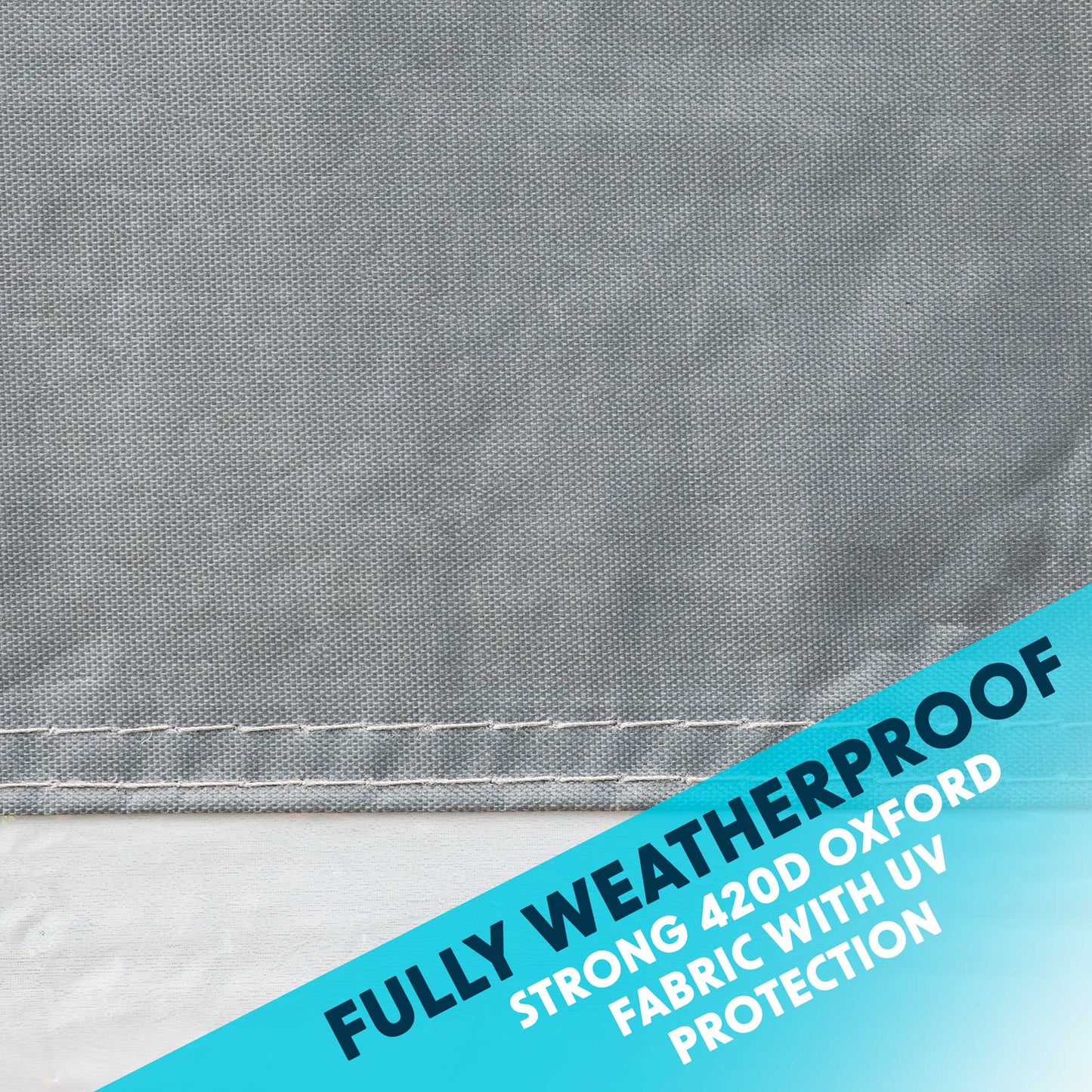 Premium Gazebo/Marquee Side Walls/Doors/Windows, Fits 3 x 4.5m Models - Grey - DG153