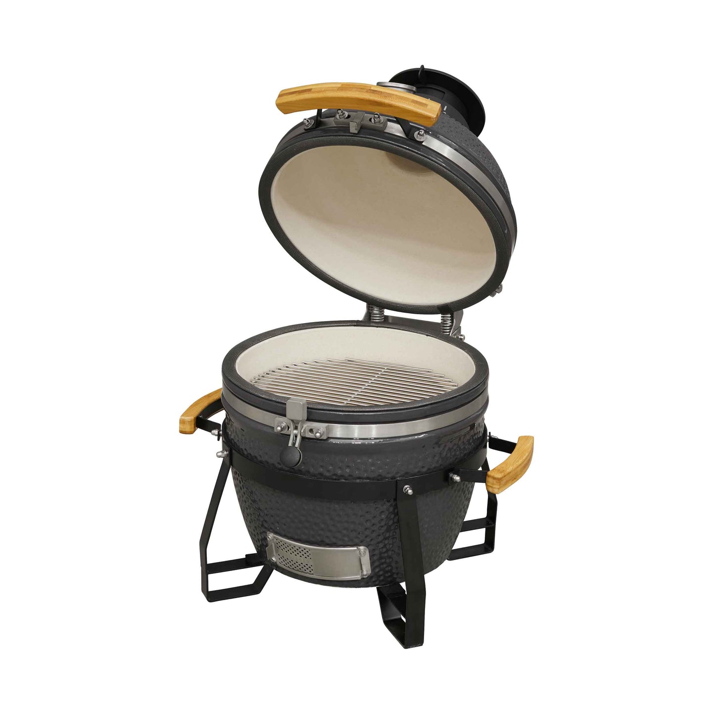 Deluxe Ceramic Kamado Style BBQ Grill/Oven/Smoker, 16"(40cm) - DG235