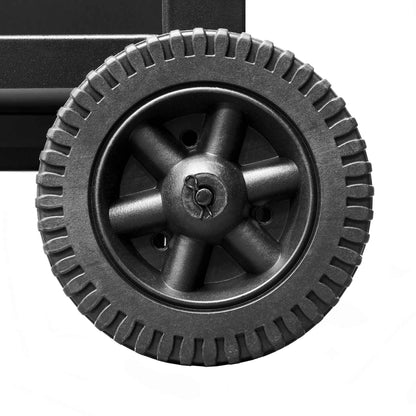 4 Burner Gas BBQ Grill with Piezo Ignition, Built-In Thermometer, Black/Stainless Steel - DG15