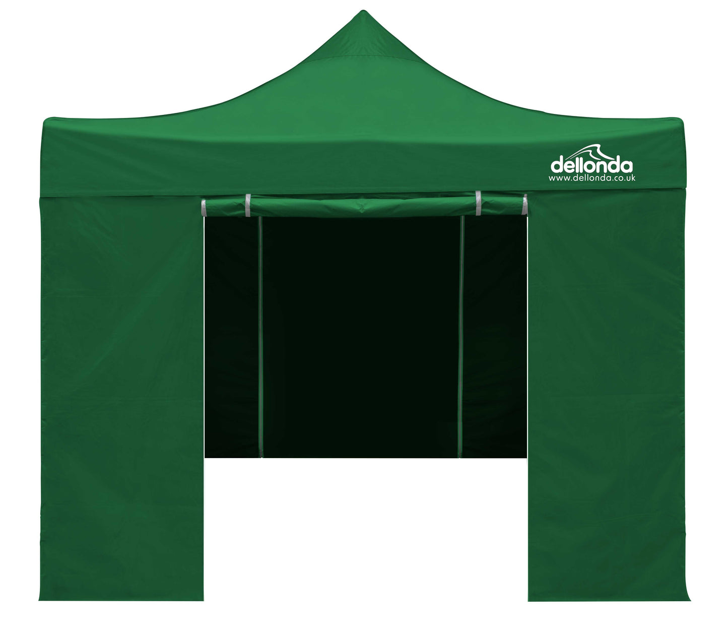 Premium 3x3m Pop-Up Gazebo & Side Walls, Water Resistant with Carry Bag, Stakes & Weight Bags - Green - DG166