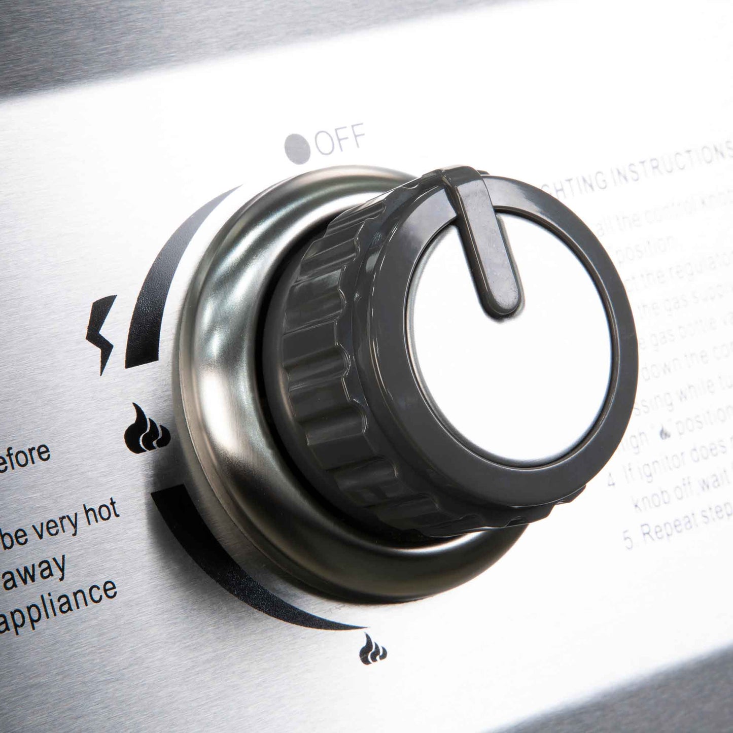 3 Burner Deluxe Gas BBQ Grill with Piezo Ignition, Stainless Steel - DG16