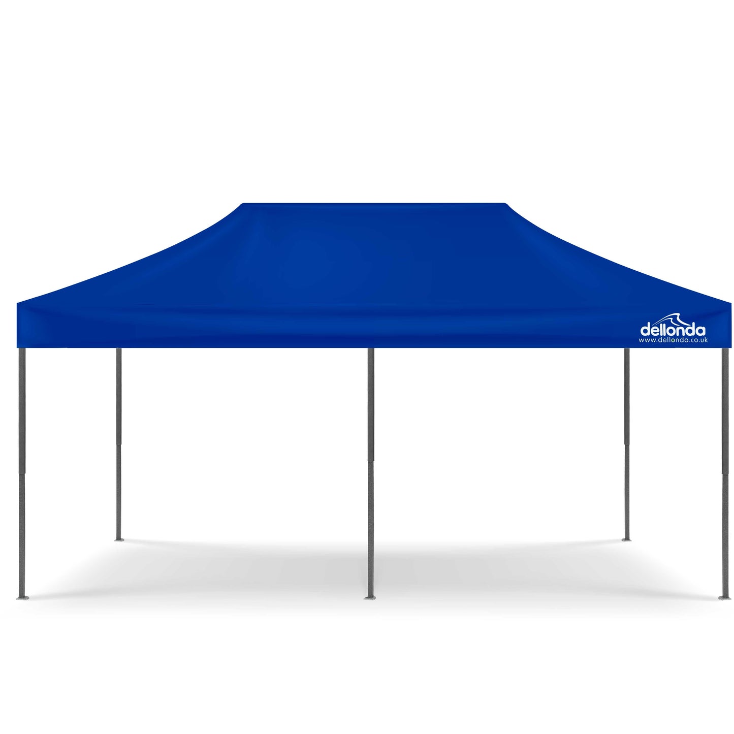 Premium 3x6m Pop-Up Gazebo & Side Walls, Water Resistant, Carry Bag, Stakes & Weight Bags - Blue - DG173