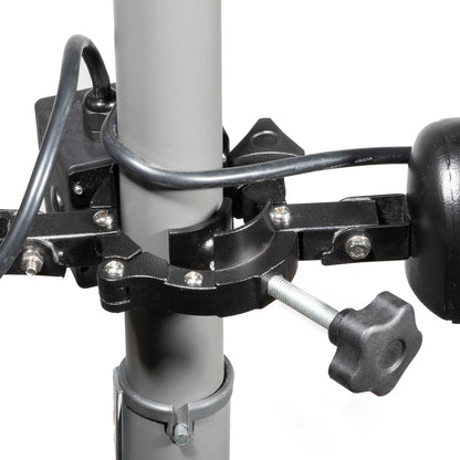 Folding Parasol/Gazebo/Patio Outdoor Infrared Heater, Two Panels - 1600W - DG176